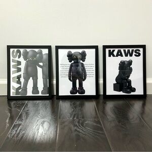 KAWS Framed Wall Art